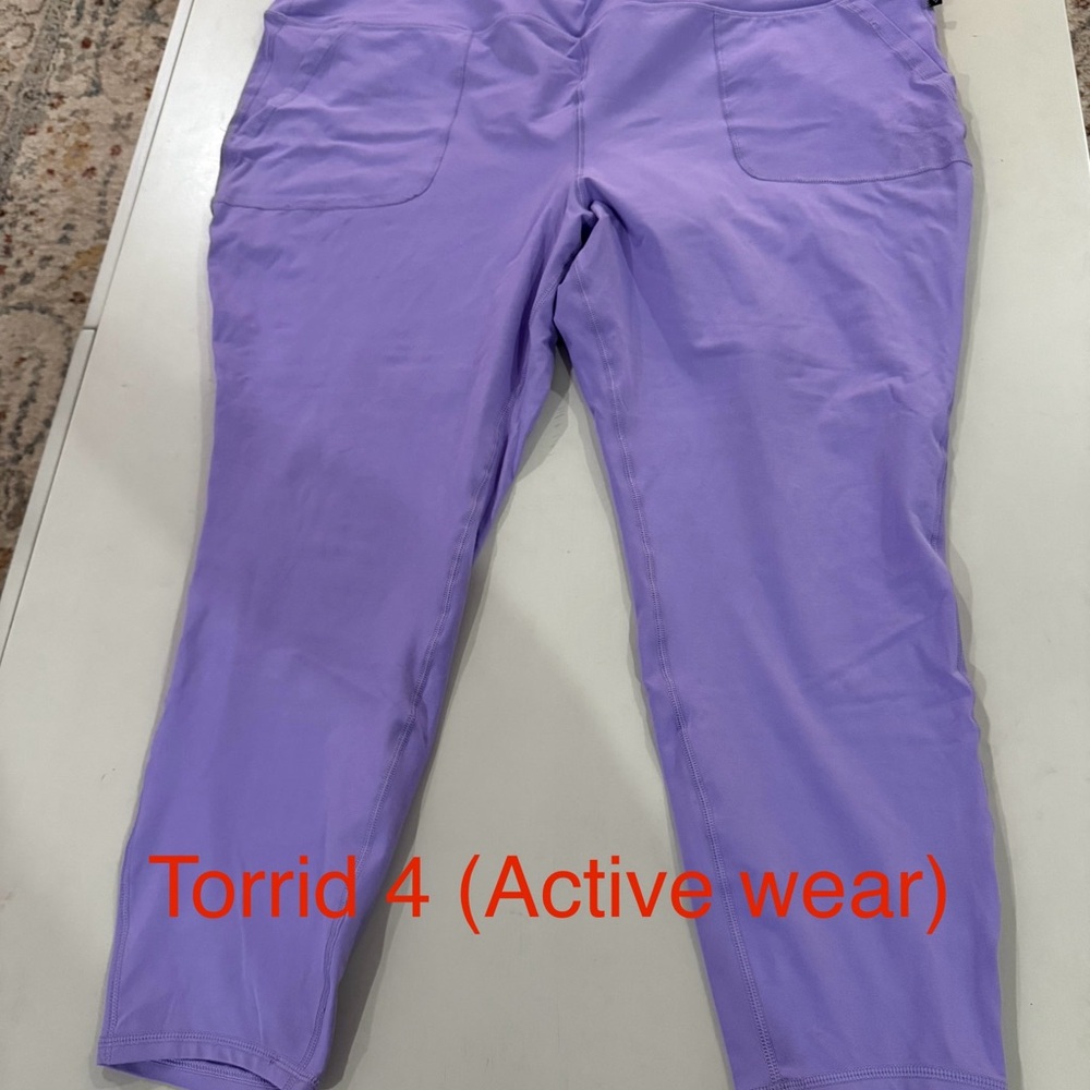 Torrid Lavender Capris